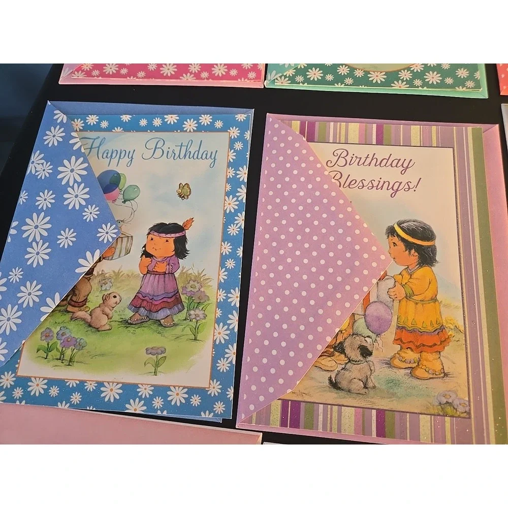 St. Labre‎ Indian School Assorted Lot of 21 Greeting Cards Matching Envelopes